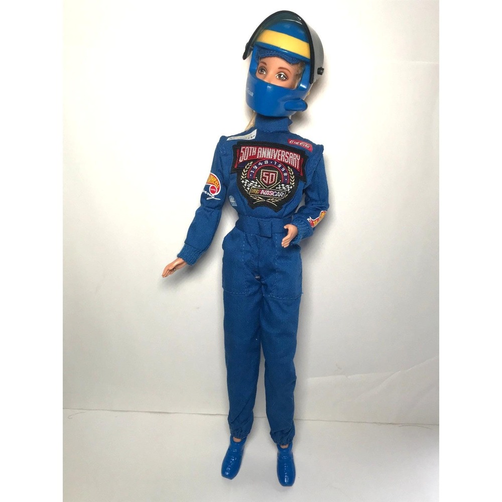 Mattel 1998 NASCAR Barbie Collector Edition 50th Anniversary Doll #20442